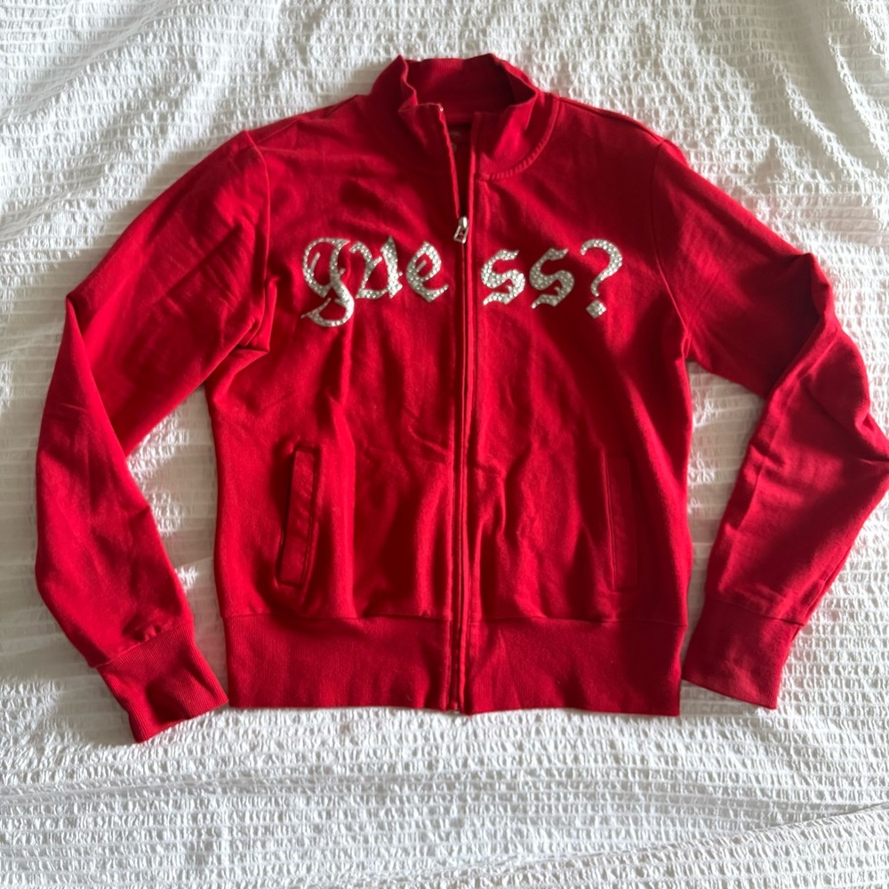 Y2K Guess Red Jacket